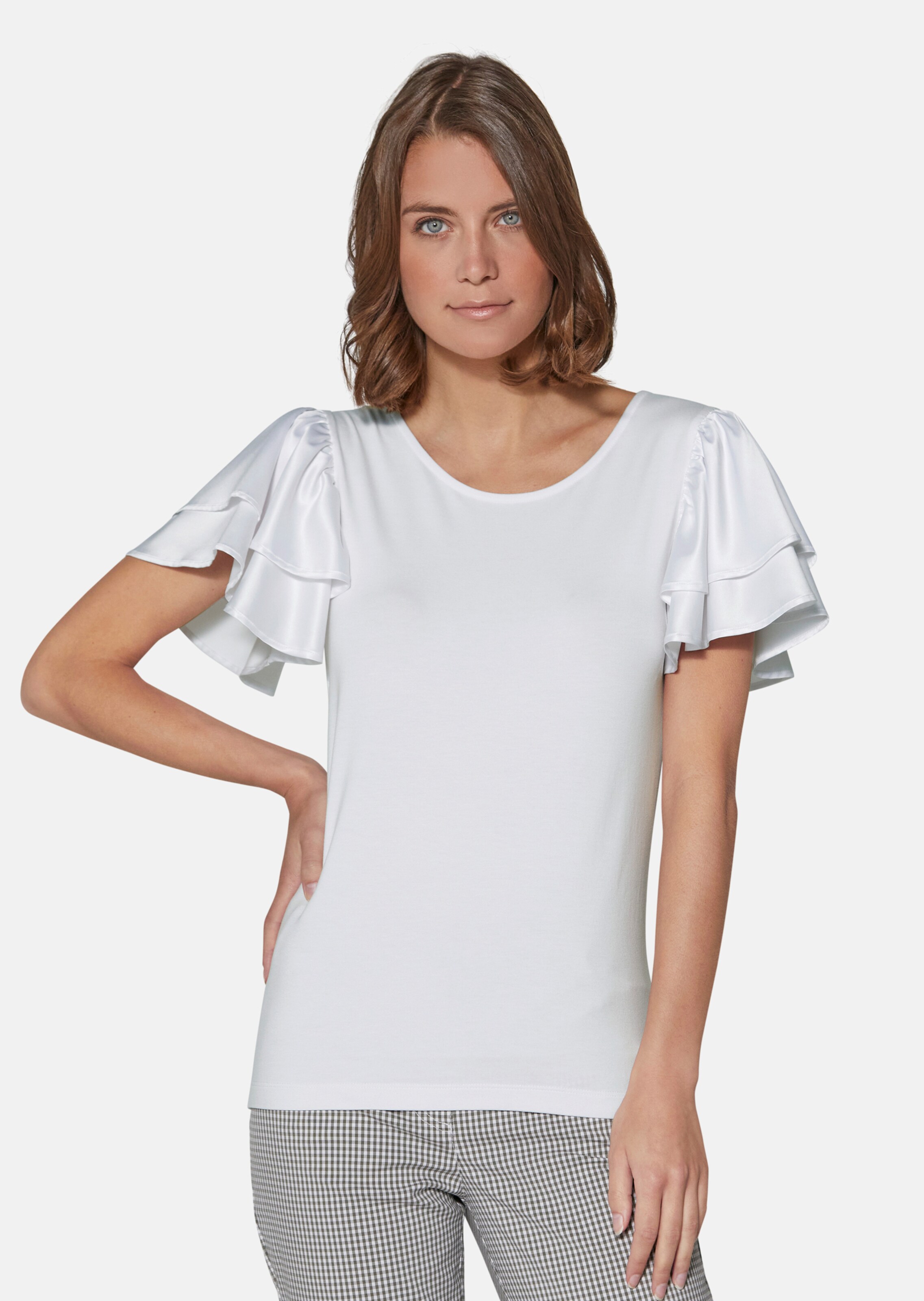 Shirt mit Rüschenärmeln