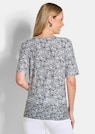 Jersey-Shirt mit Blumenprint thumbnail 3