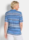 Geringeltes Poloshirt aus Viskose-Jersey thumbnail 3