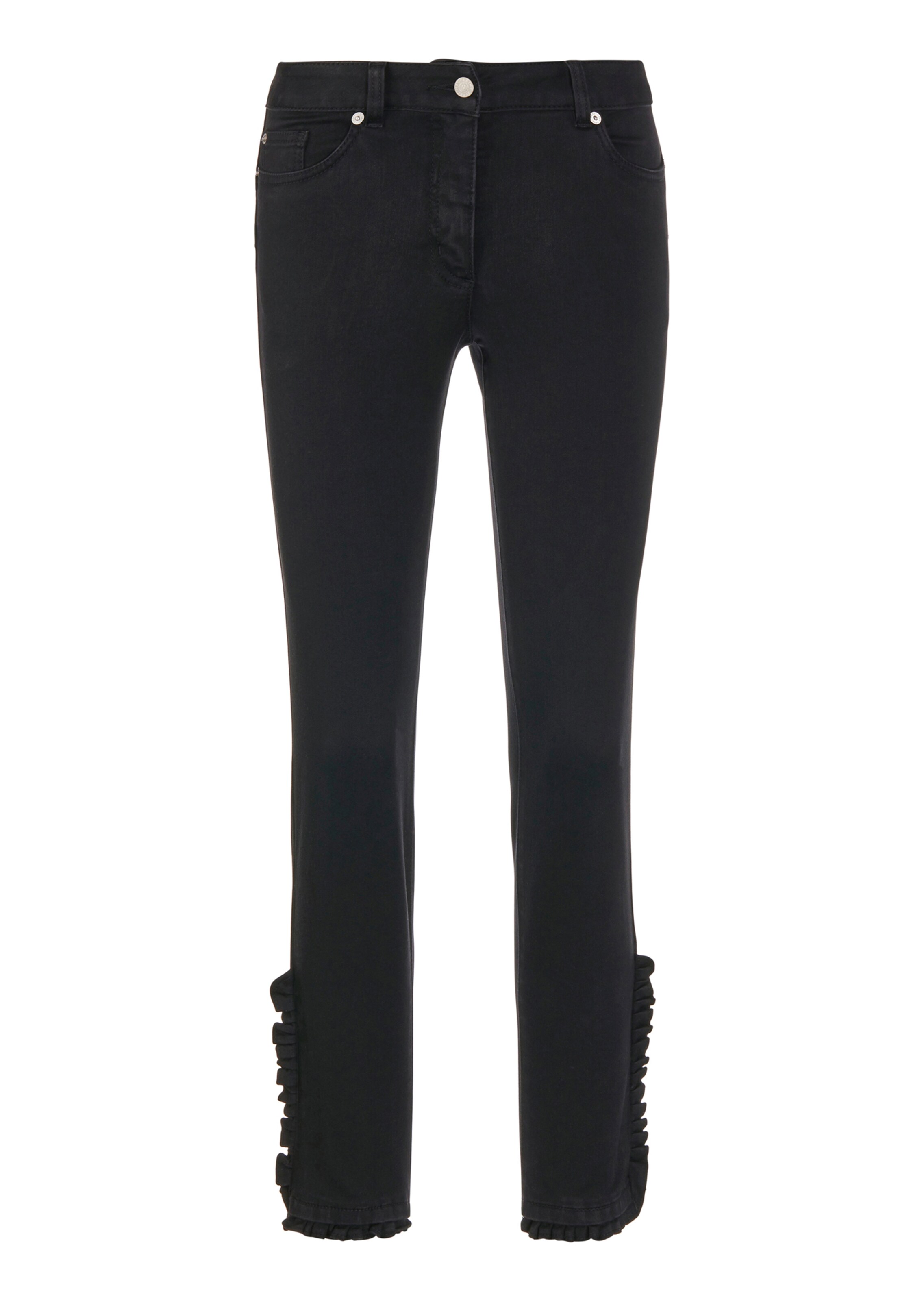 Jeans mit Rüschen