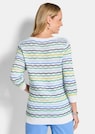 Pflegeleichter Strickpullover mit Wellenmuster thumbnail 3