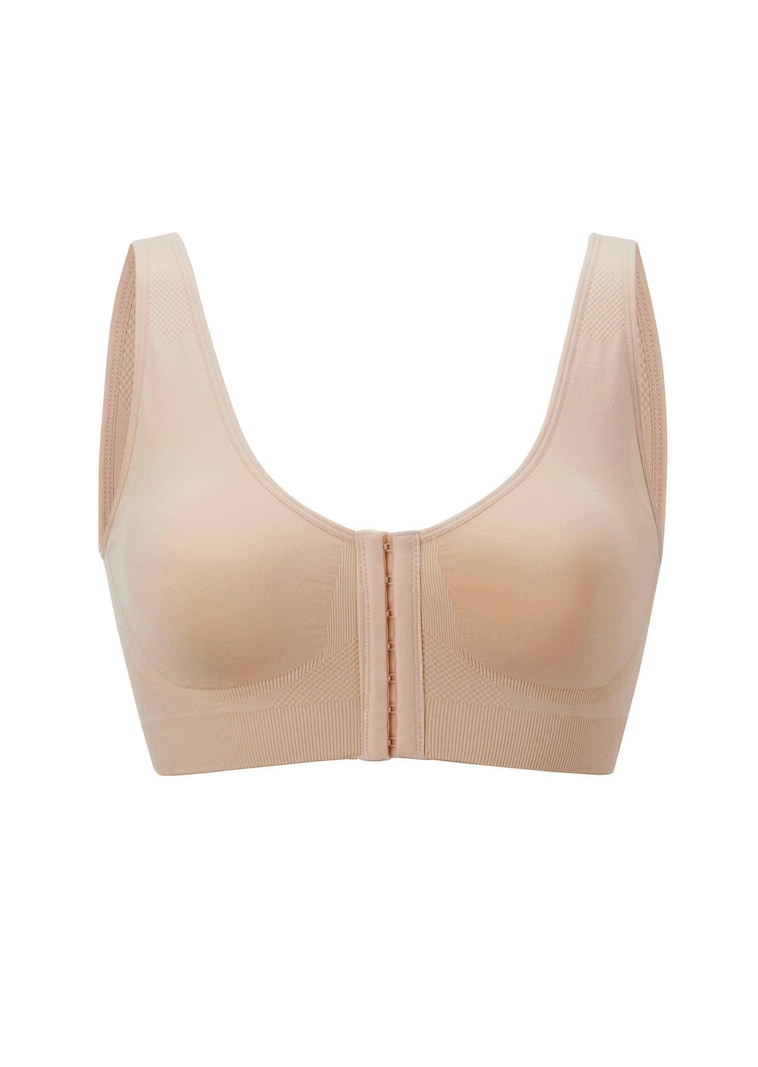 Soutien-gorge façon bustier avec fermeture à l'avant