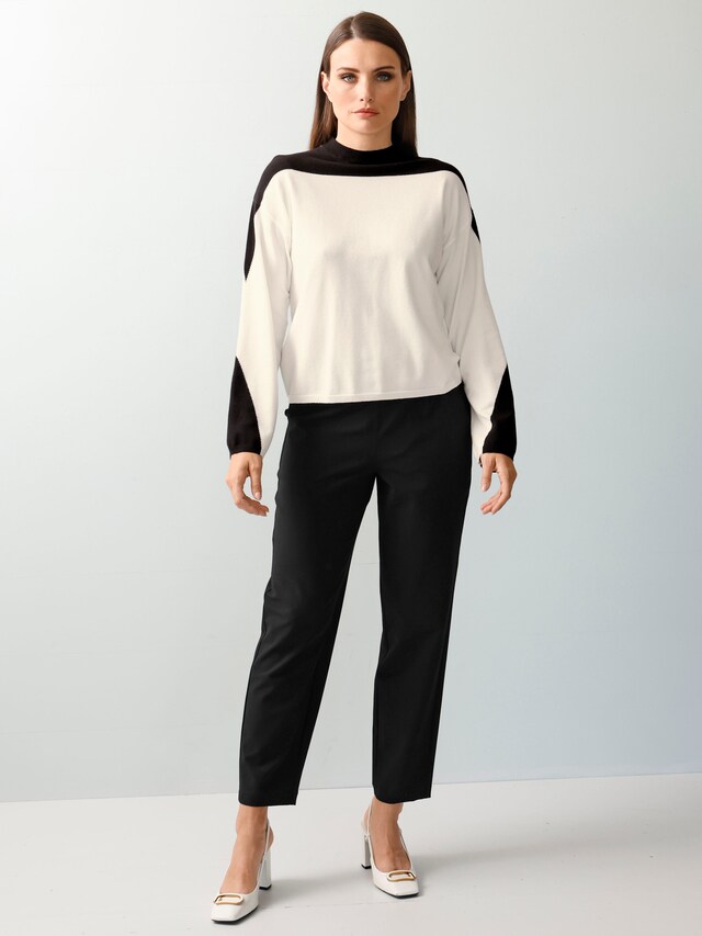 Pullover in Bi-Color Optik 6