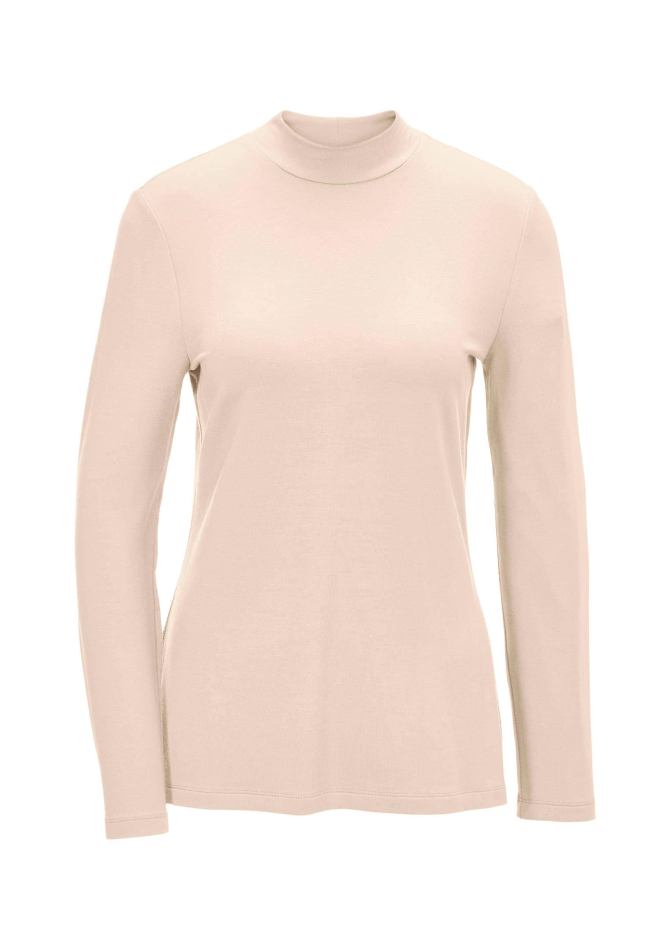 Stehkragenshirt mit Langarm