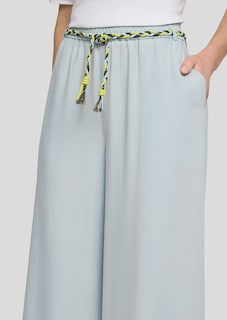 Weite Culotte aus leichtem Lyocell thumbnail 4