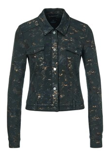 Bedruckte Jeansjacke thumbnail 1