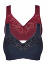 Lot de 2 soutiens-gorge sans armatures thumbnail 2