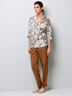 Oversizedbluse in modischem Print thumbnail 2