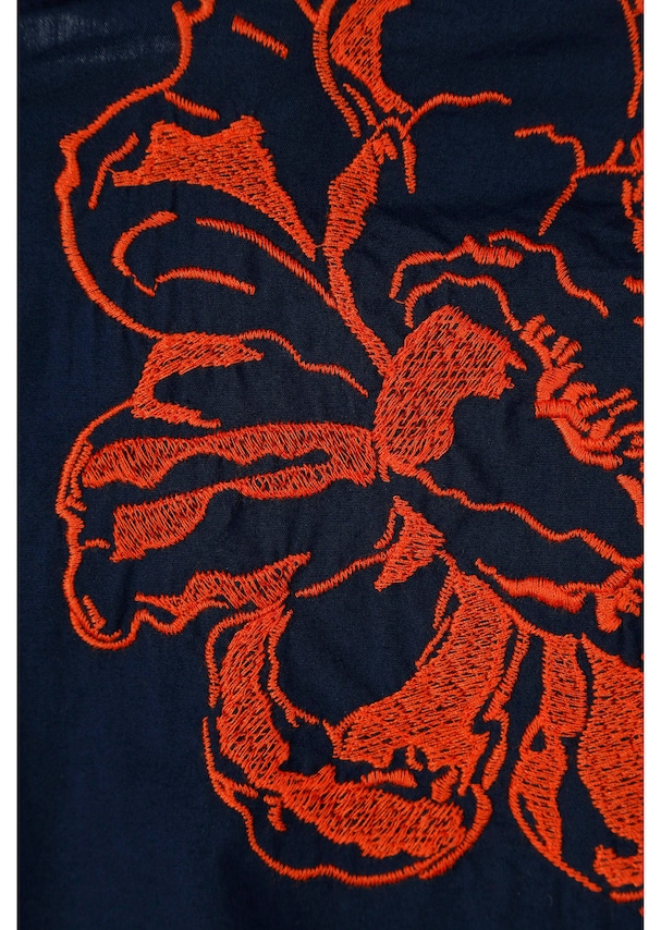 Hemdbluse mit Stickerei-Akzenten 4