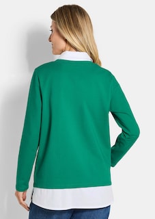 Sweatshirt in 2-in-1-Optik thumbnail 3