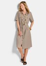 Safarikleid aus Baumwolle und Leinen thumbnail 1