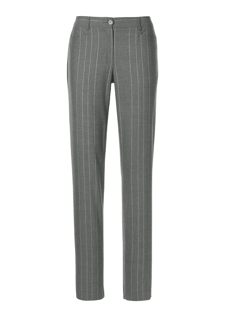 Narrow pinstripe trousers