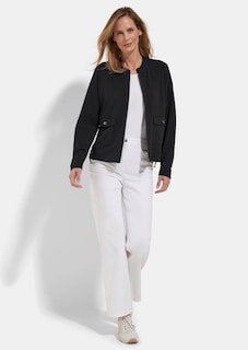 Blouson aus weichem Jersey mit Tunnelzug thumbnail 2