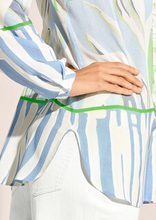 Shirt blouse with unique print thumbnail 5