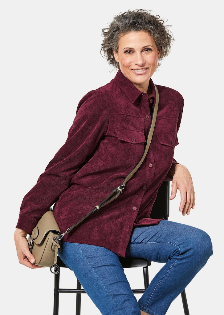 moderne Hemdjacke in trageangenehmer Qualität