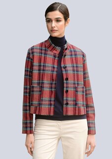 Jacke mit Karomuster thumbnail 1