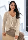 Kaschmir-Pullover mit Zopfmuster thumbnail 7