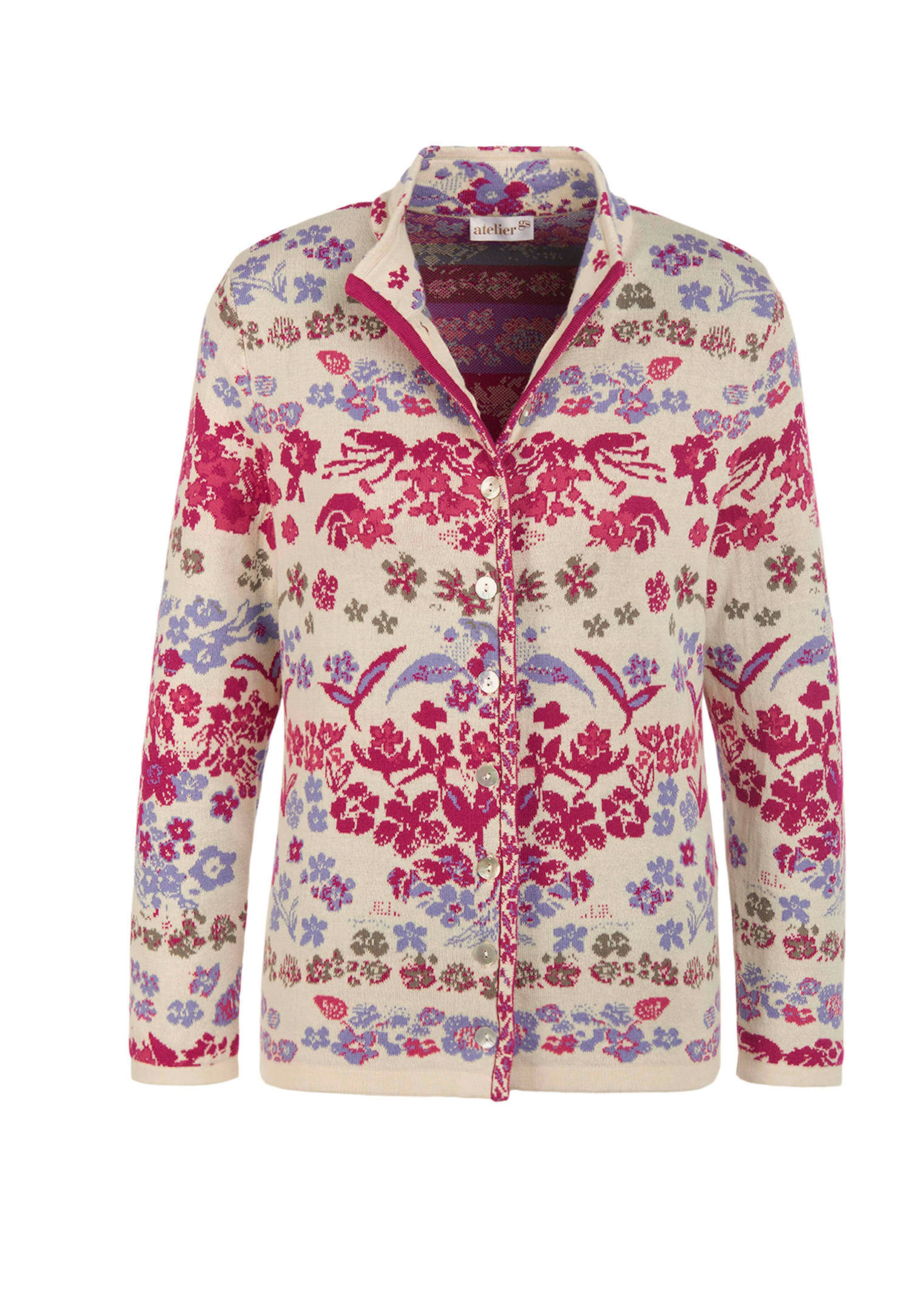 Cardigan à motif jacquard