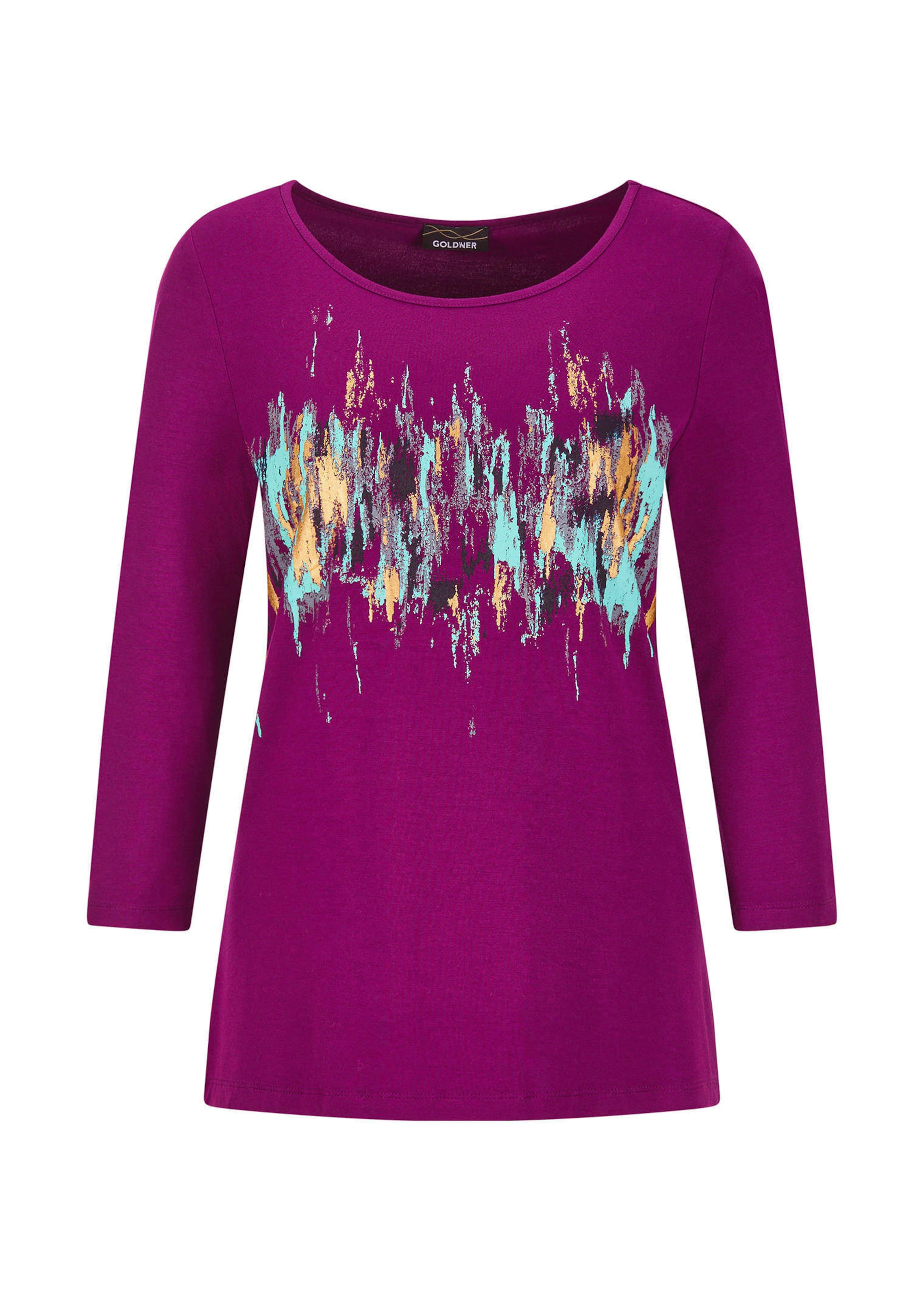 T-shirt imprimé avec effet scintillant