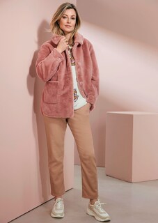 Luxuriöse Fellimitatjacke thumbnail 7