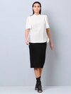 Bluse mit femininem Stehkragen thumbnail 2