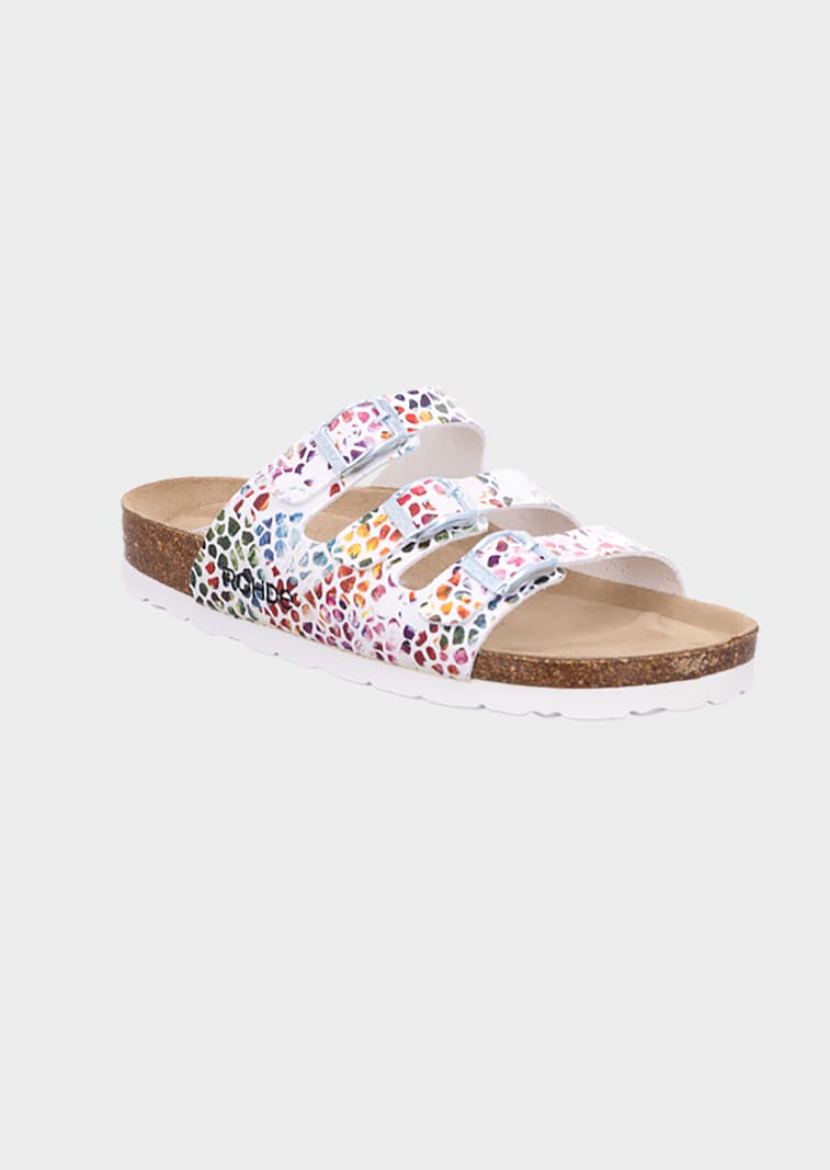 Mules avec semelle antidérapante