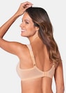 Soutien-gorge sans armatures avec dentelle et bretelles confortables thumbnail 2