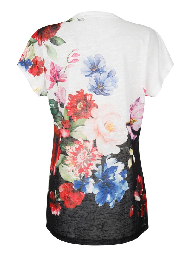 Longshirt aus transparenter Ware 5