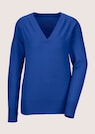 Kaschmir-Pullover mit Rippdetails thumbnail 6
