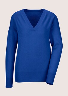 Kaschmir-Pullover mit Rippdetails thumbnail 6