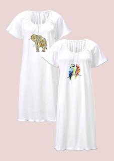 Lot de 2 chemises de nuit thumbnail 6