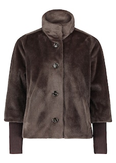 Übergangsjacke in Fell-Optik thumbnail 6