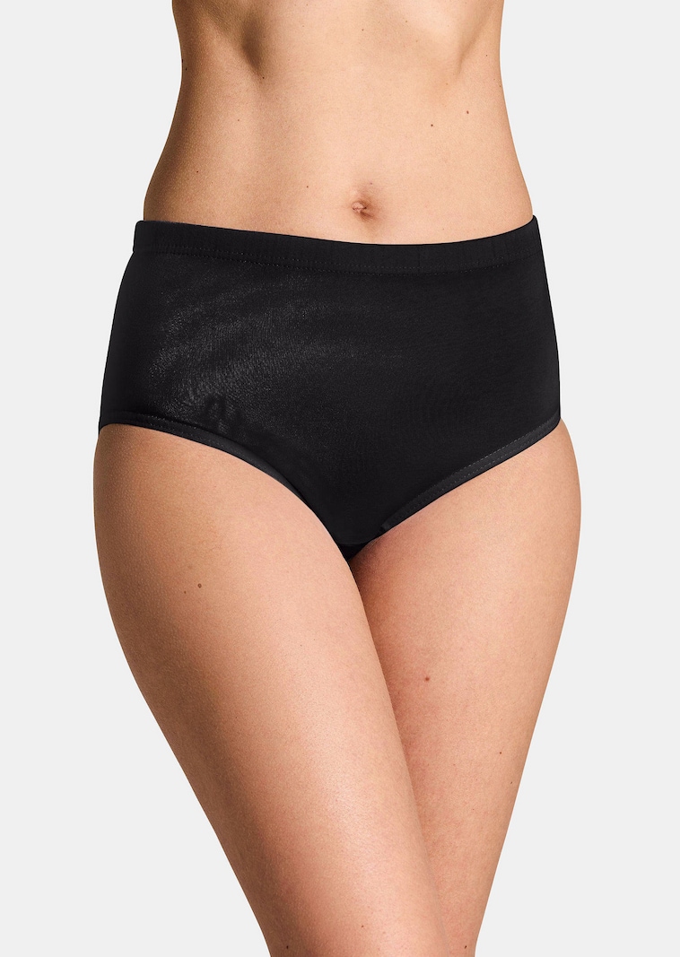 Lot de slips taille haute en coton