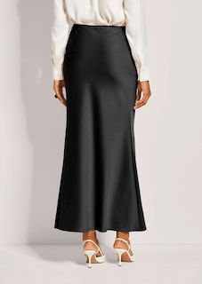 Long satin skirt thumbnail 3