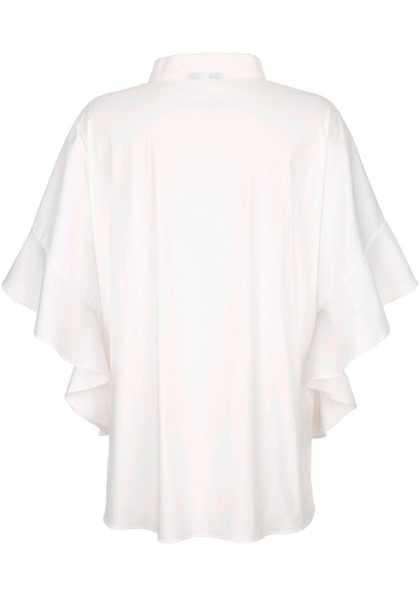 Oversizedbluse mit großem Volantärmel 5