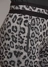 Leopard print trousers with zip pockets thumbnail 5