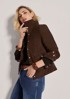 Lederjacke aus Ziegenvelours thumbnail 4