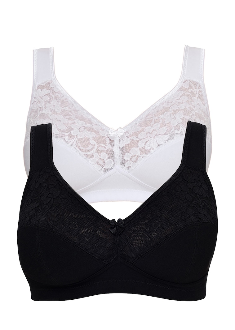 Soutien-gorge sans armatures, lot de 2