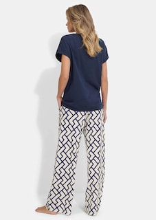 Pyjama aus Baumwolle und Modal thumbnail 2