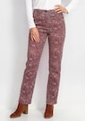 LOUISA samettihousut, joissa on paisley-kuviointia thumbnail 1