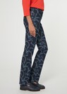 Bedruckte Jeans in gerader Form thumbnail 4