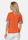 Polo shirt with floral accents thumbnail 3