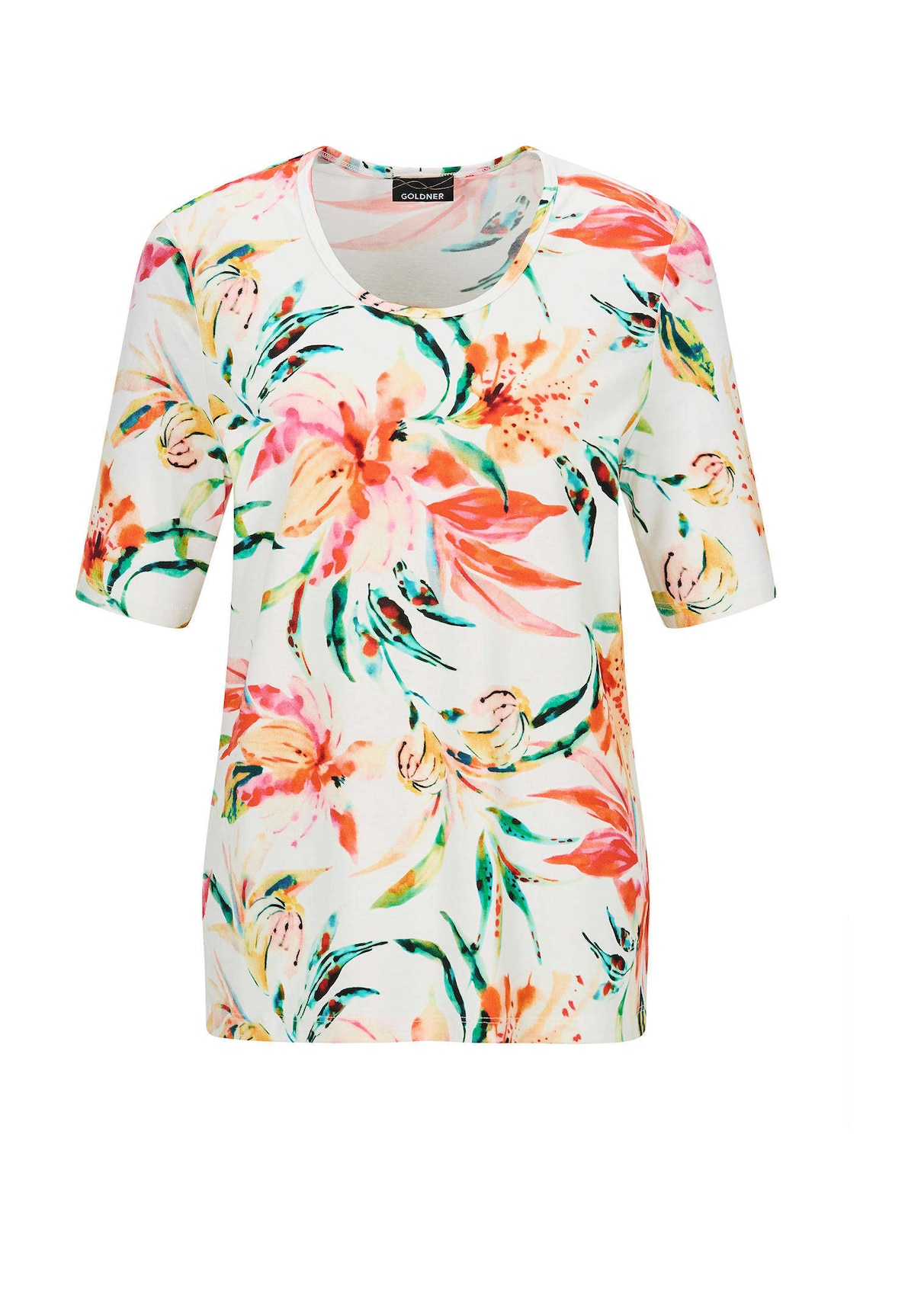 T-shirt en jersey avec motif floral