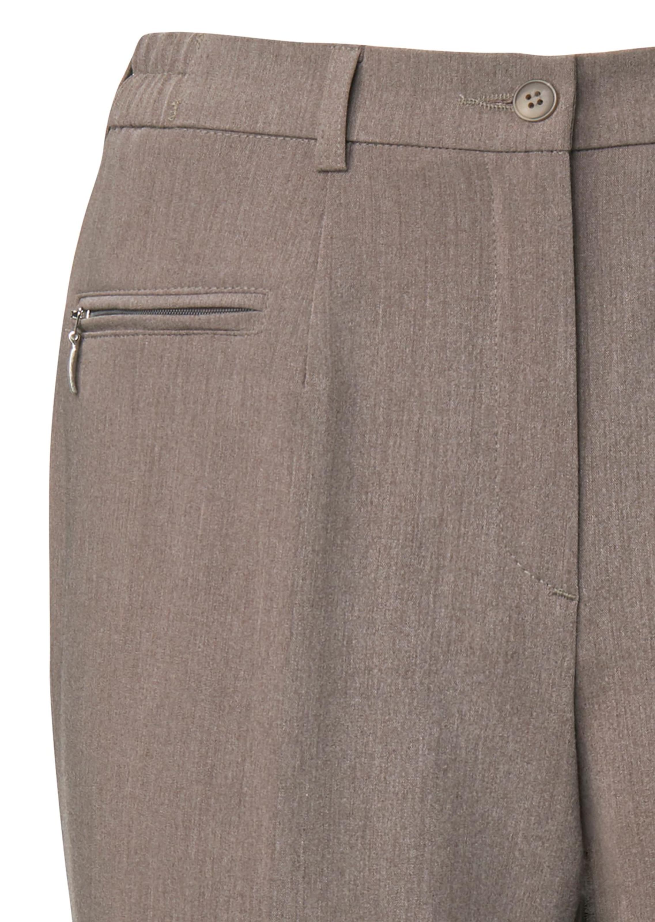 Pantalon en Professlan CARLA - taupe / mélangé - Gr. 48 de Goldner Fashion