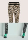 Broek met luipaardprint en ritszakken thumbnail 6