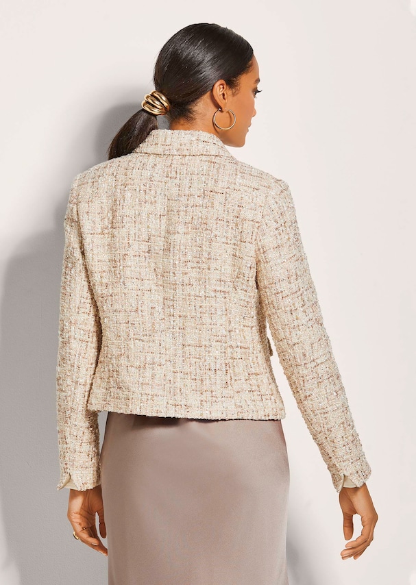 Glanzvoller Kurzblazer 2