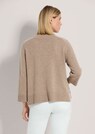 Cashmere jumper with 3/4 sleeves thumbnail 3