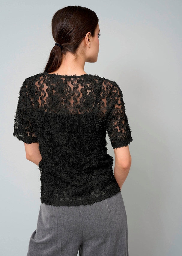 Shirt aus floraler Spitze 2