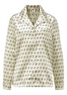 Satin pyjamas with letter print thumbnail 1