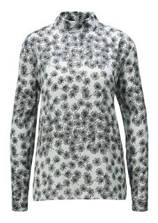 Druckbluse mit Stehkragen thumbnail 1